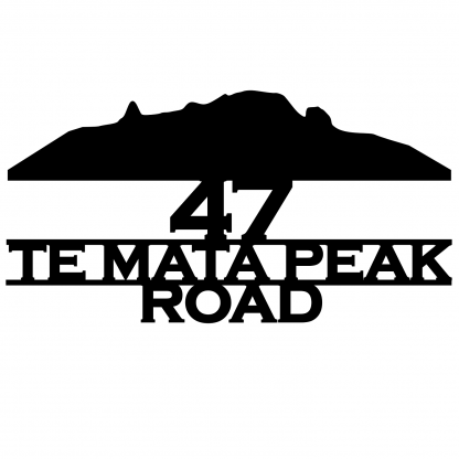 Te Mata Peak - Address Panel